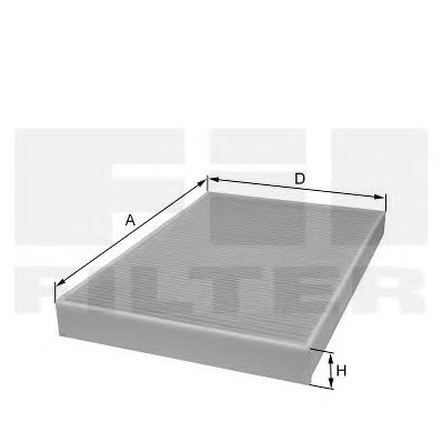 FIL FILTER hc7123 -  Фильтр воздуха в салоне